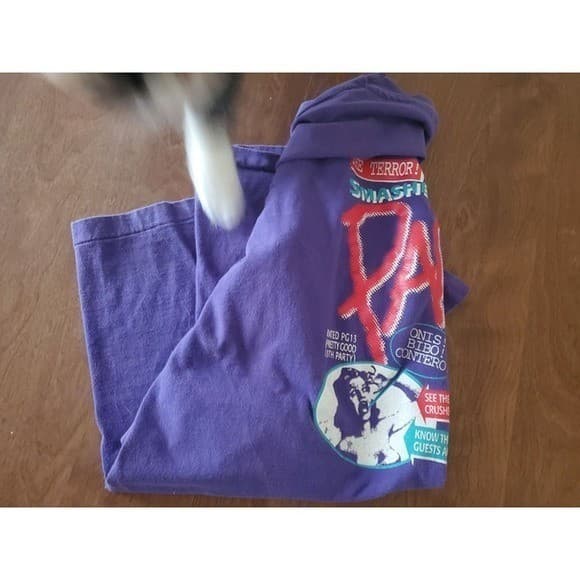 Smashed Beer Can Festival Vintage Tee Shirt Single Stitch - Thumbnail 10