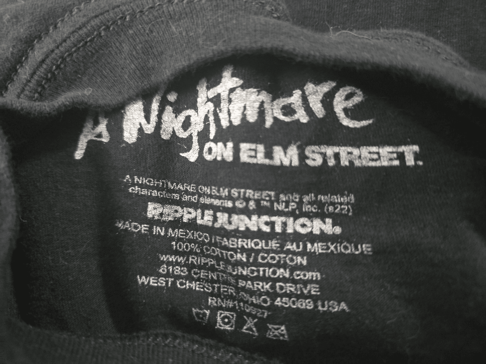 Nightmare On Elm Street Freddy Krueger Halloween Horror Slasher T-shirt Size 2XL - Thumbnail 2