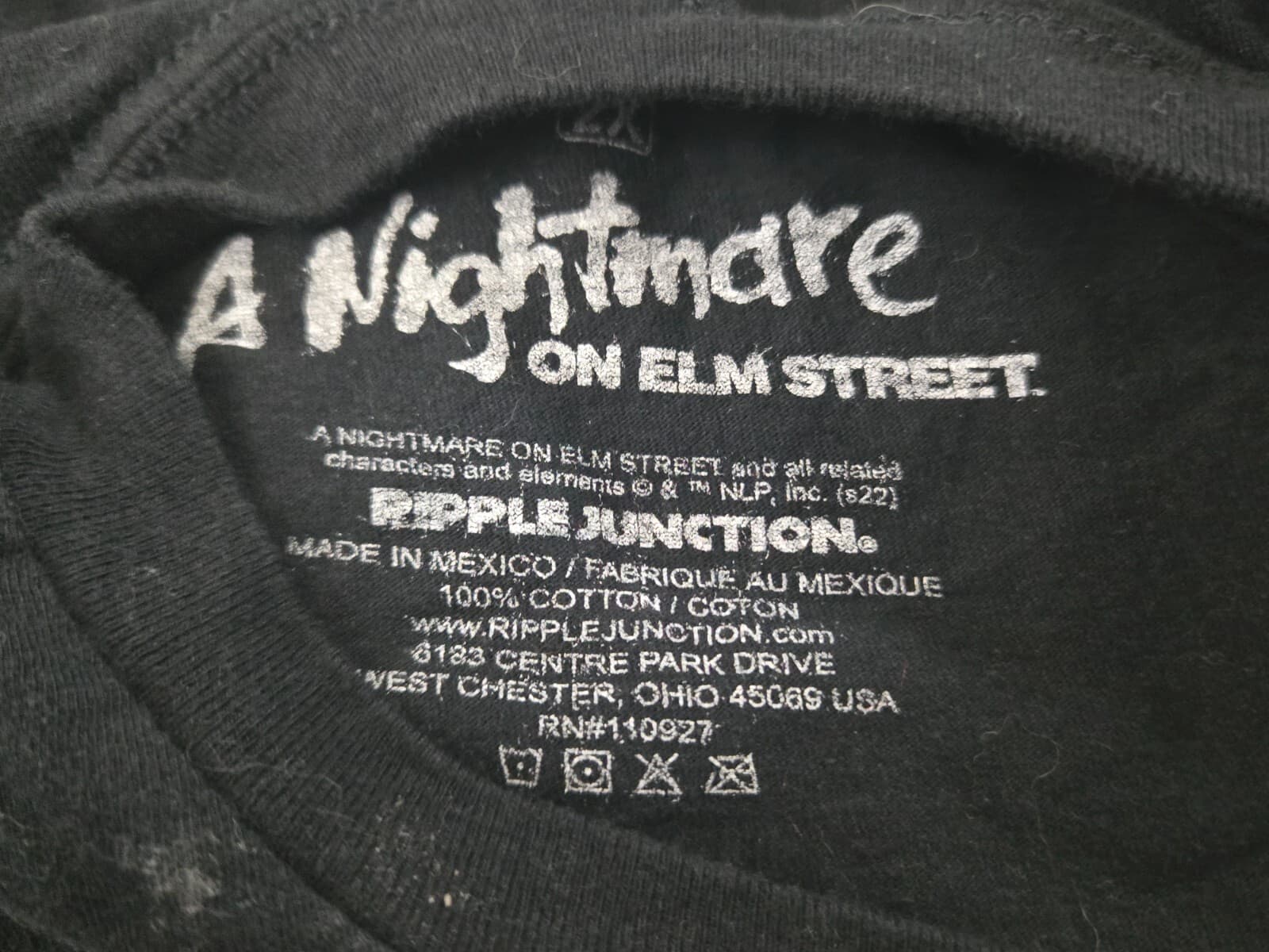 Nightmare On Elm Street Freddy Krueger Halloween Horror Slasher T-shirt Size 2XL - Thumbnail 3