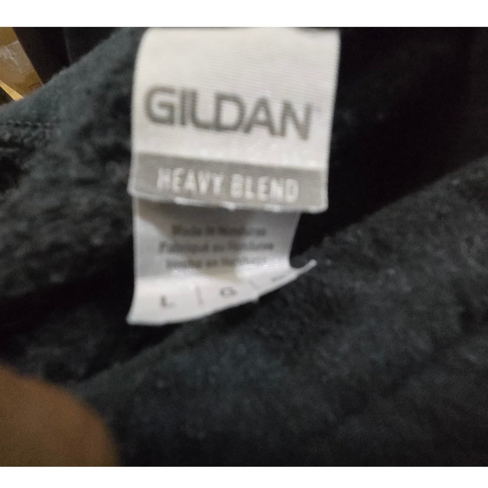 Gildan Black Heavy Blend Hoodie Naked Gypsy Queens Graphic Print Pullover - Thumbnail 5