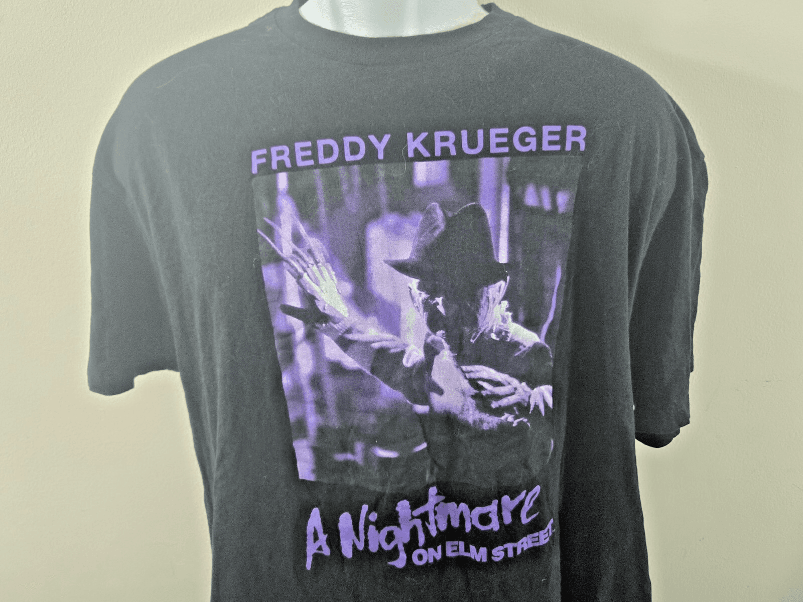 Nightmare On Elm Street Freddy Krueger Halloween Horror Slasher T-shirt Size 2XL - Thumbnail 4