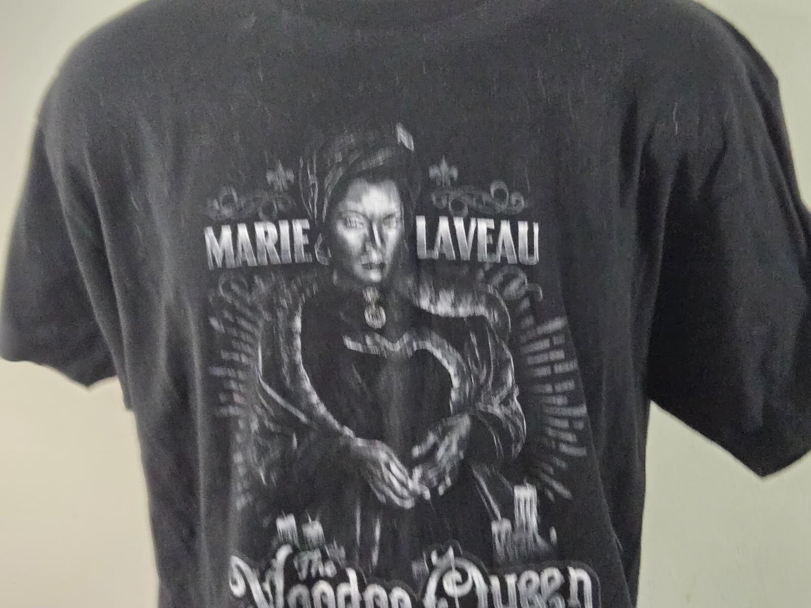 Marie Laveau's VooDoo Queen Women TShirt Sz XL Black New Orleans - Thumbnail 6