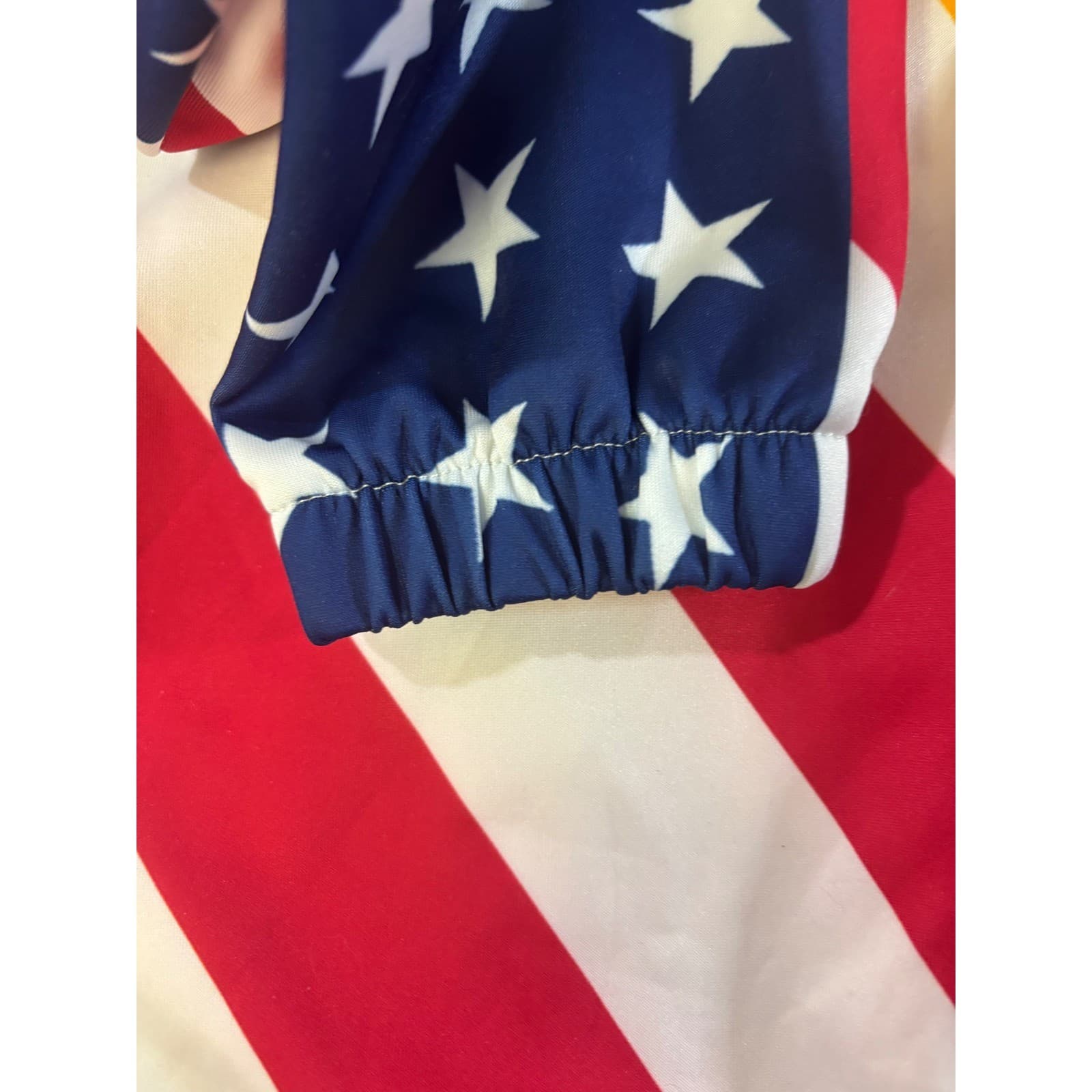 Kansas City Chiefs American Flag Patriotic Hoodie Sweatshirt XL Red White Blue - Thumbnail 4