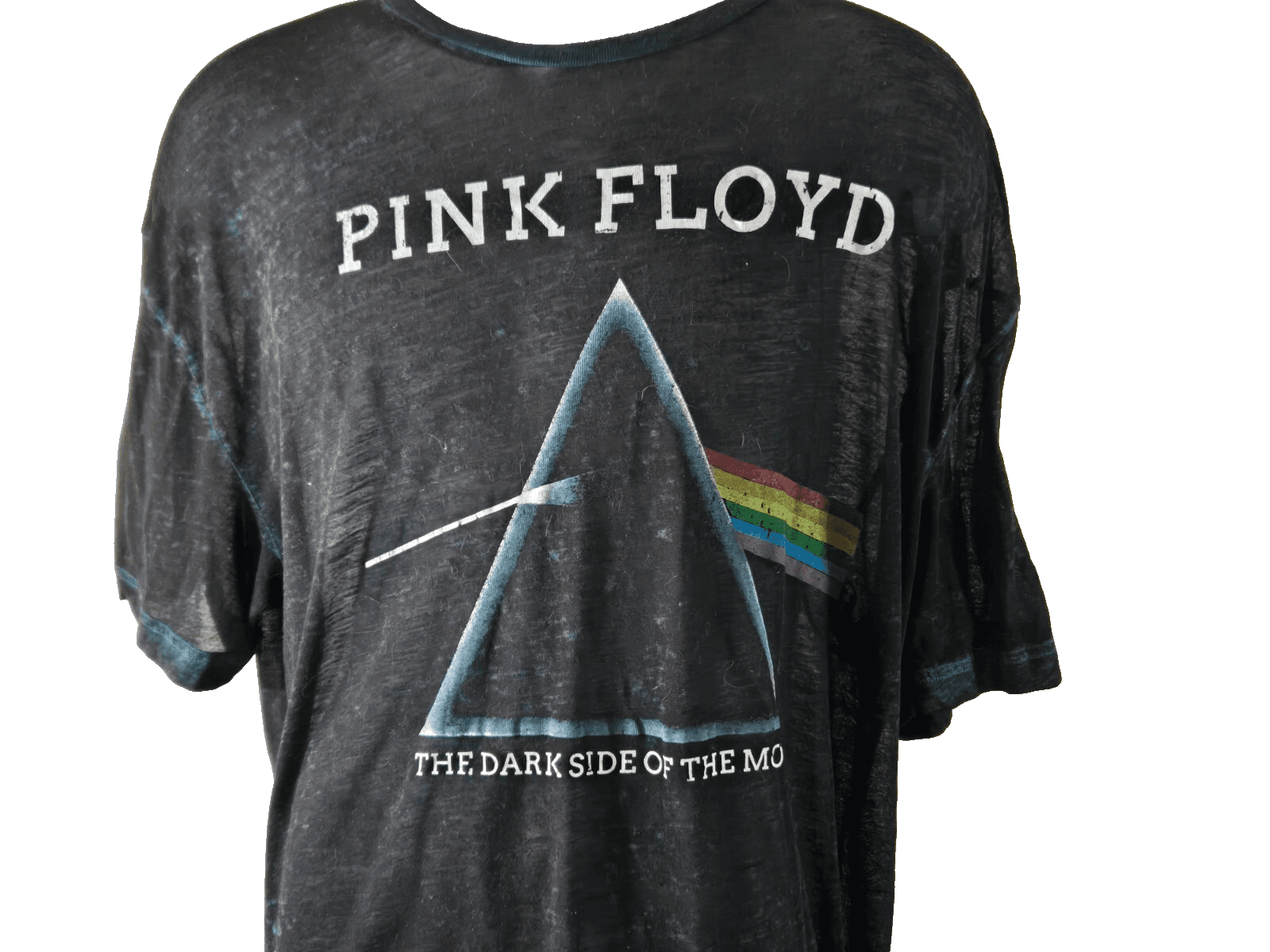 Pink Flyod The Dark Side Of The Moon T-Shirt Black Size XL Short Sleeved - Thumbnail 8