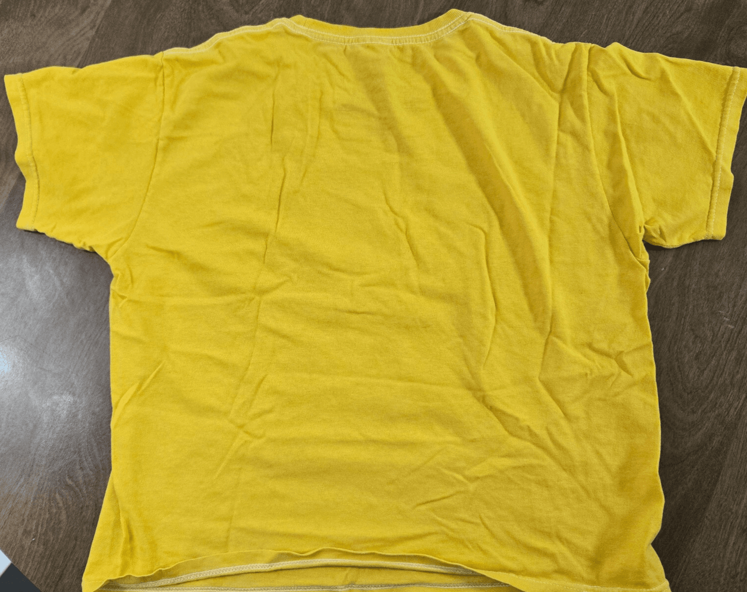Marvel Comics Graphic Shirt Youth Size Medium 10-12 Avengers Super Heros Yellow - Thumbnail 4