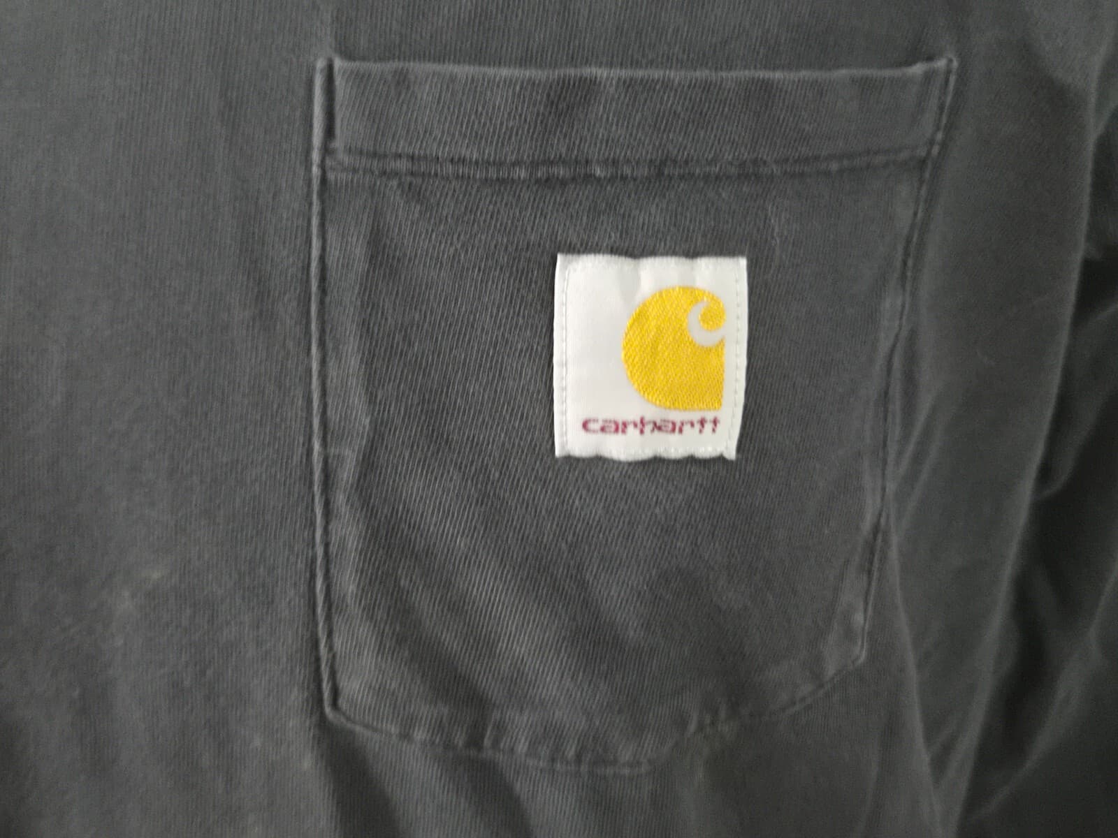 Carhartt T Shirt Youth Kids Large Black Long Sleeve Classic Casual Graphic - Thumbnail 5