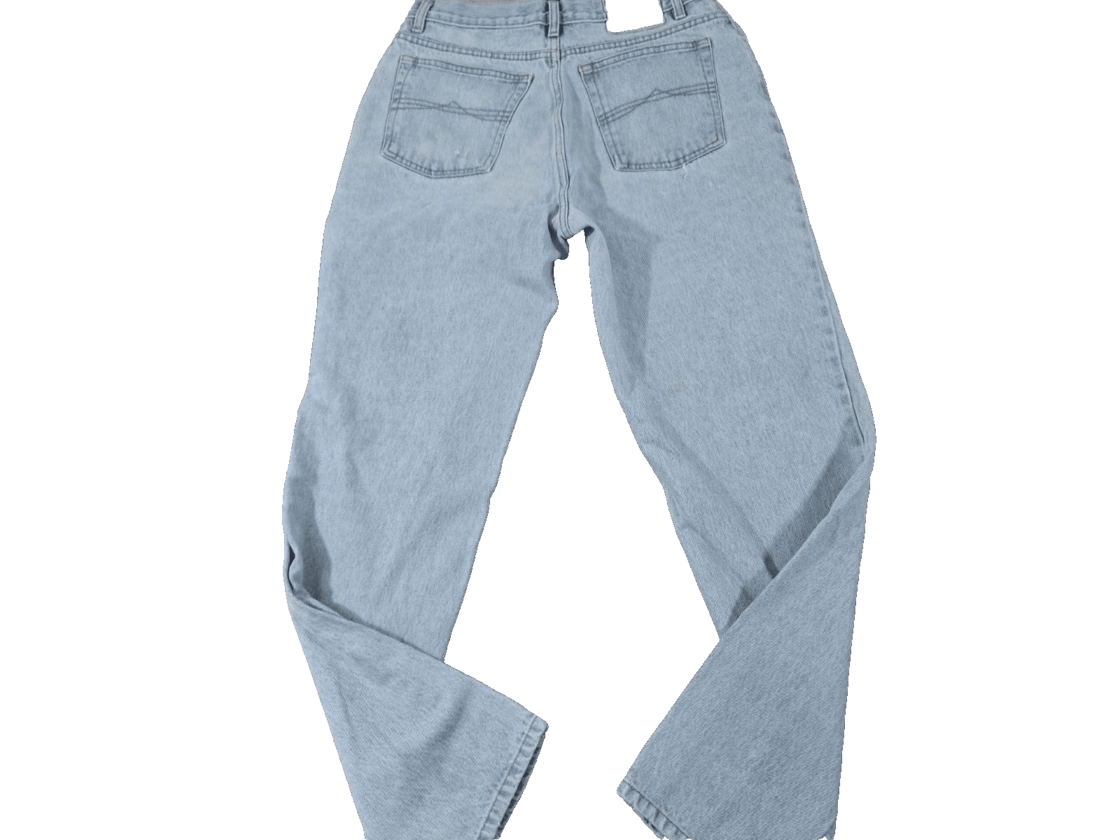 Bugle Boy Jeans Mens Size 32 X 30.5 Tapered Leg Light Blue Wash Vintage 90s Y2K - Thumbnail 4