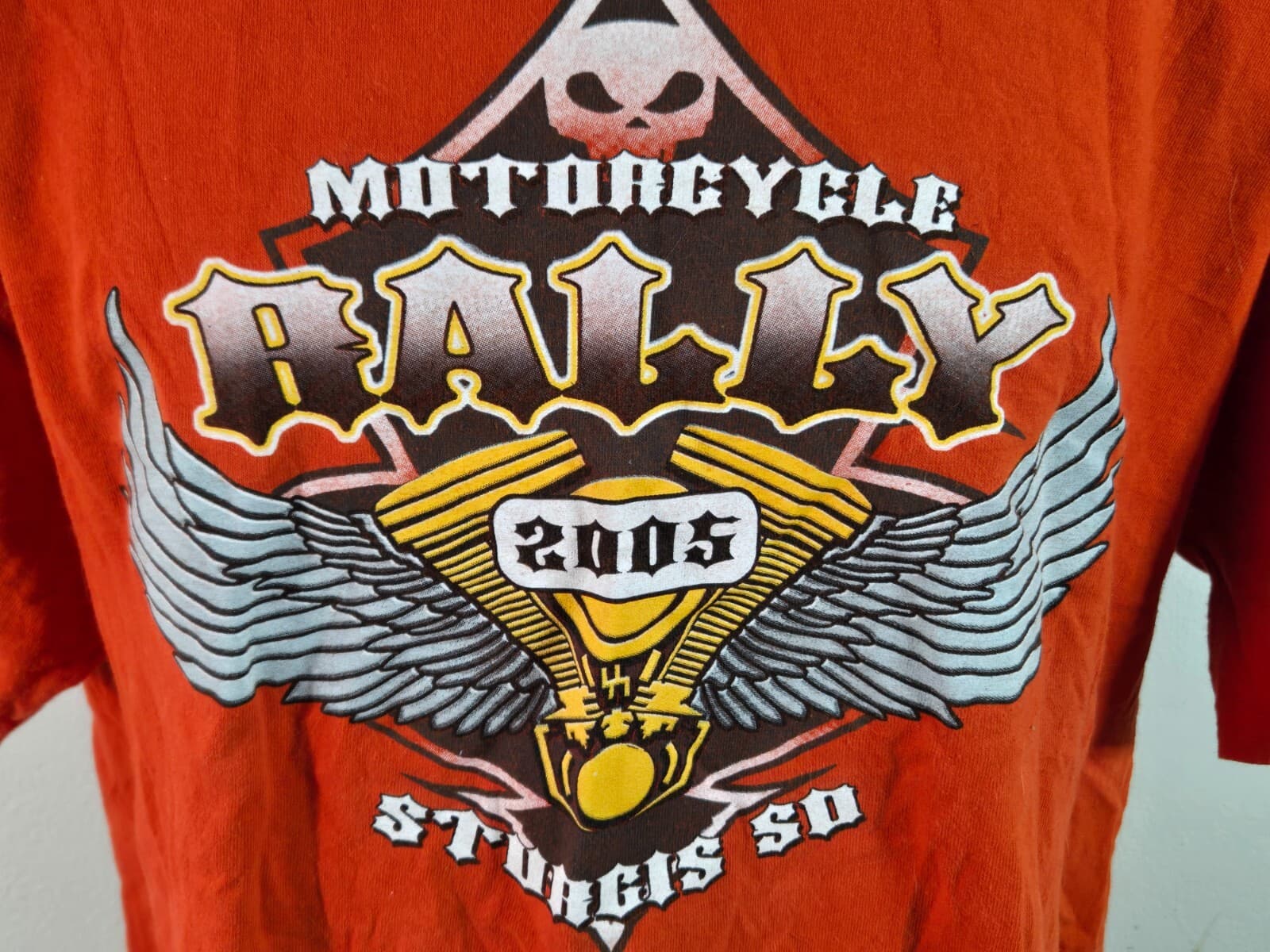 2005 Sturgis Black Hills Rally Men's T-Shirt Bike Week Motorcycle Size Medium - Thumbnail 3