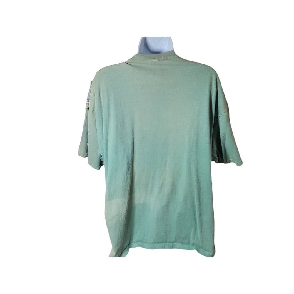 Vintage 90s Sturdy Tees By Lee Fringe Beaded Southwestern Graphic T-Shirt L - Thumbnail 3
