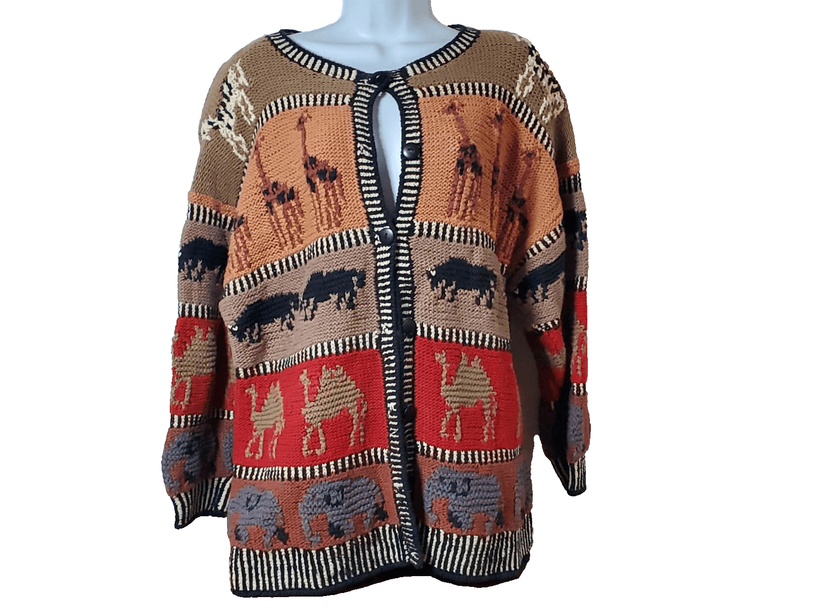 20 Ans By Mariea Kim Women Hand Knit Sweater Sz Medium