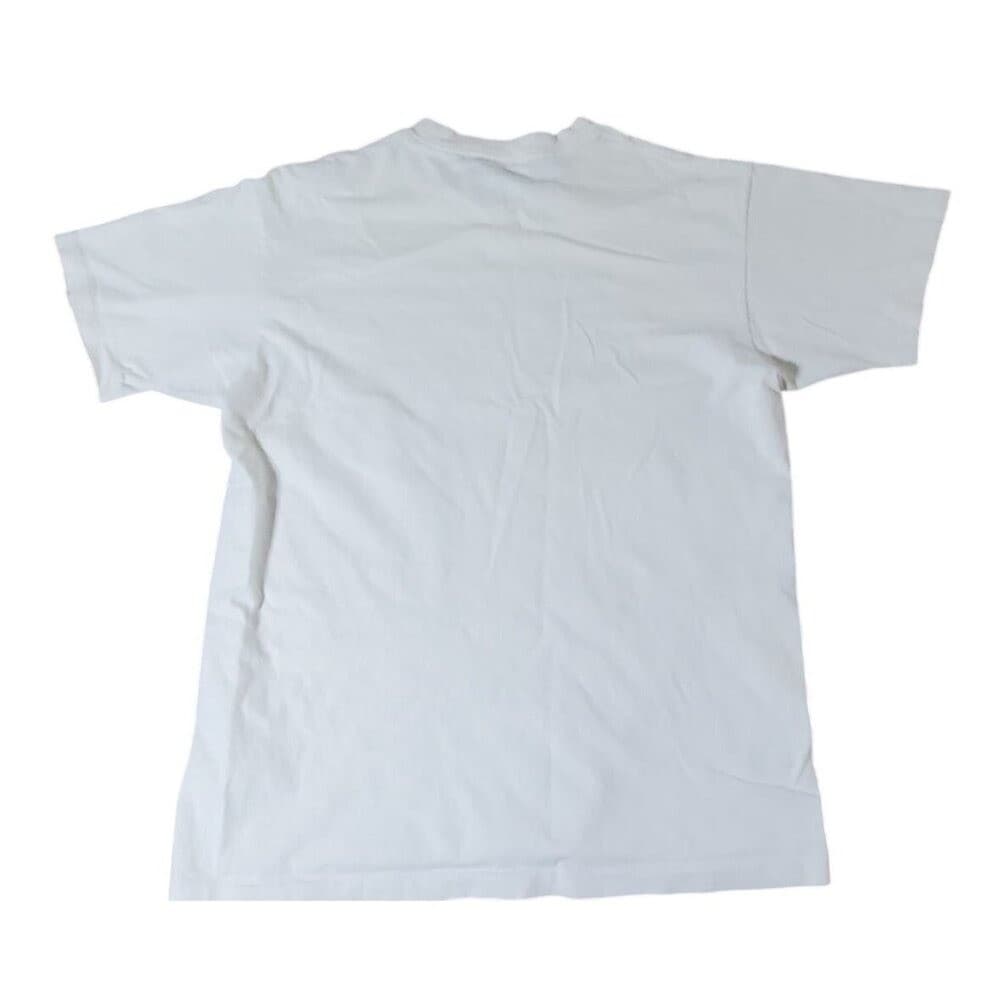 Vintage "Heal The Peach" T-Shirt With Graphic Print Hanes Beefy-T Single Stitch - Thumbnail 4