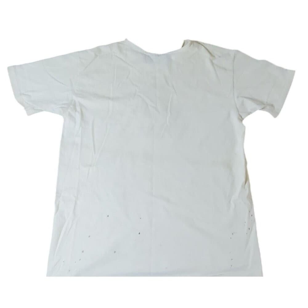 Vintage "Heal The Peach" T-Shirt With Graphic Print Hanes Beefy-T Single Stitch - Thumbnail 6