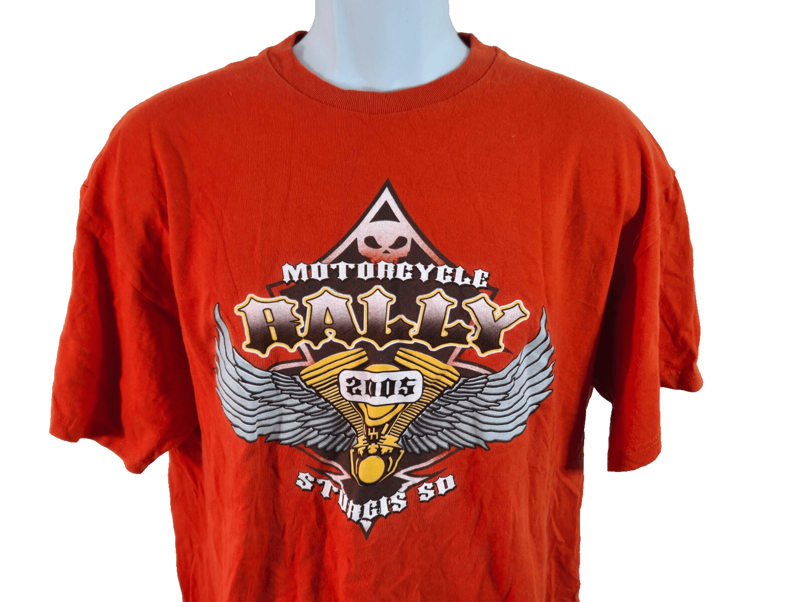 2005 Sturgis Black Hills Rally Men's T-Shirt Bike Week Motorcycle Size Medium - Thumbnail 2