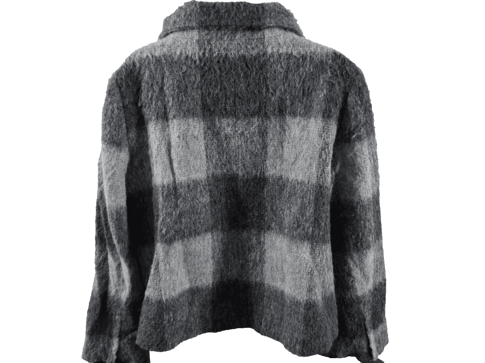 Talbot Blazer Jacket Gray Wool Blend Full Zipper Lined Women’s Size 14 - Thumbnail 3