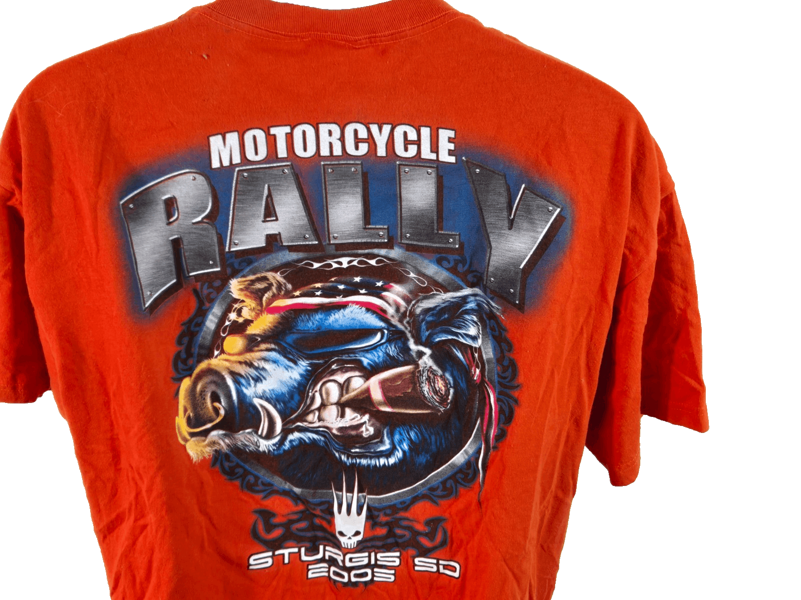 2005 Sturgis Black Hills Rally Men's T-Shirt Bike Week Motorcycle Size Medium - Thumbnail 5