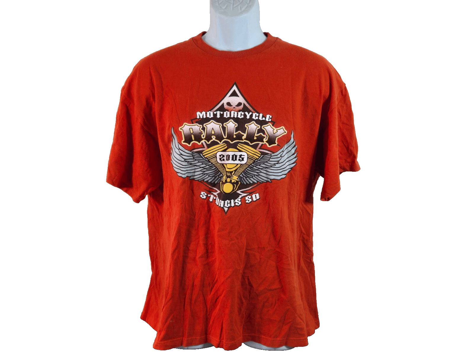 2005 Sturgis Black Hills Rally Men's T-Shirt Bike Week Motorcycle Size Medium