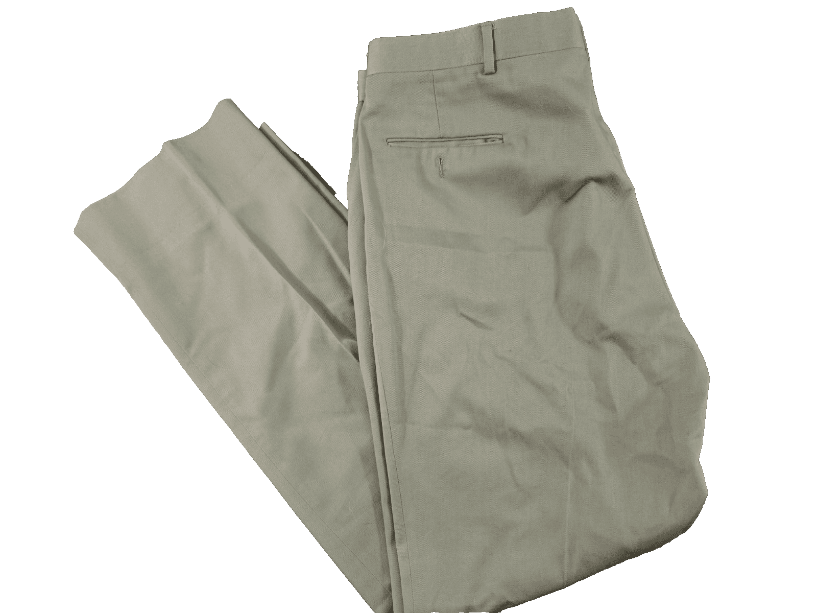 Stuart Edward Limited Vintage Dress Pants Men's 42" X 34" Tan Flat Front