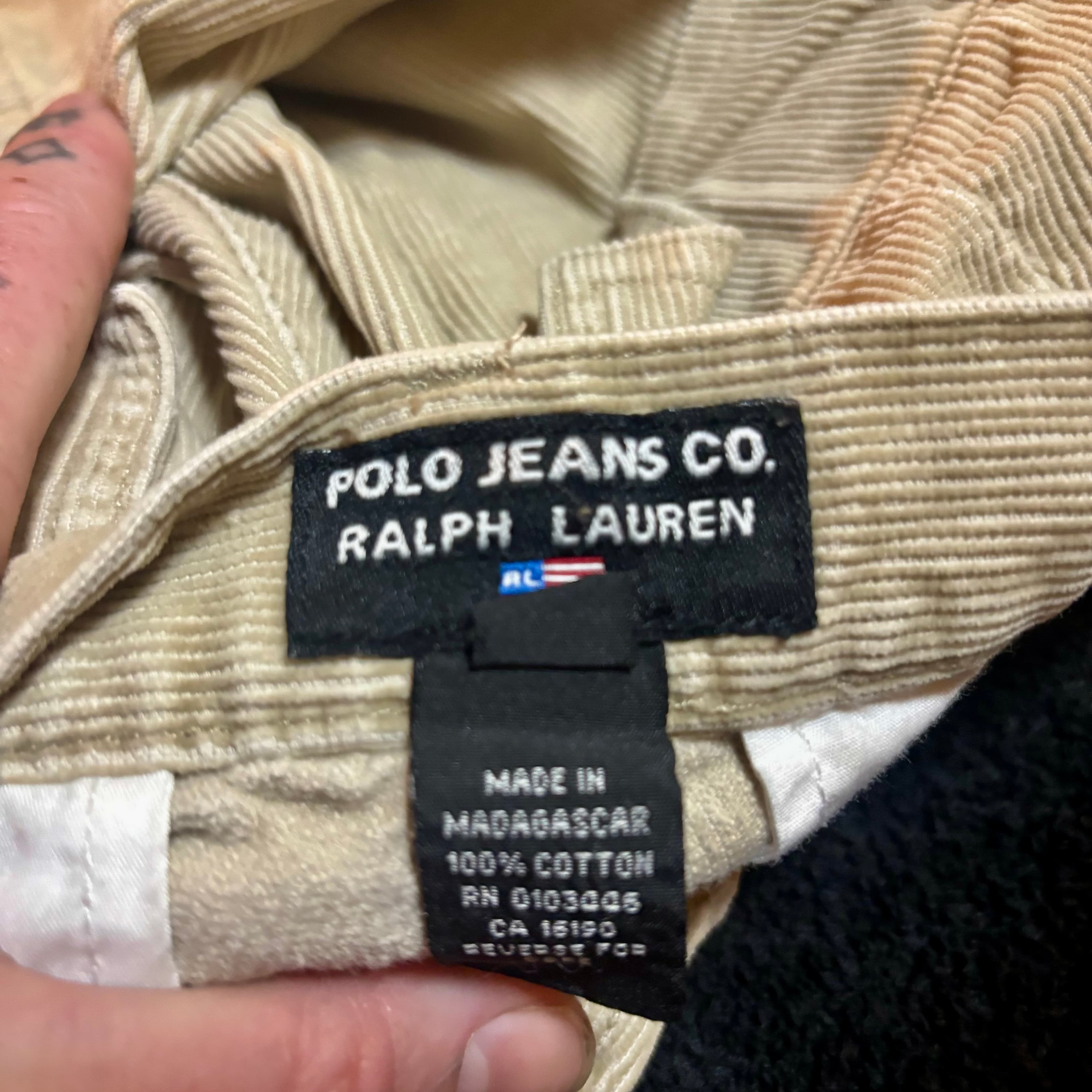 Vintage Polo Ralph Lauren Corduroy Jeans - Thumbnail 4