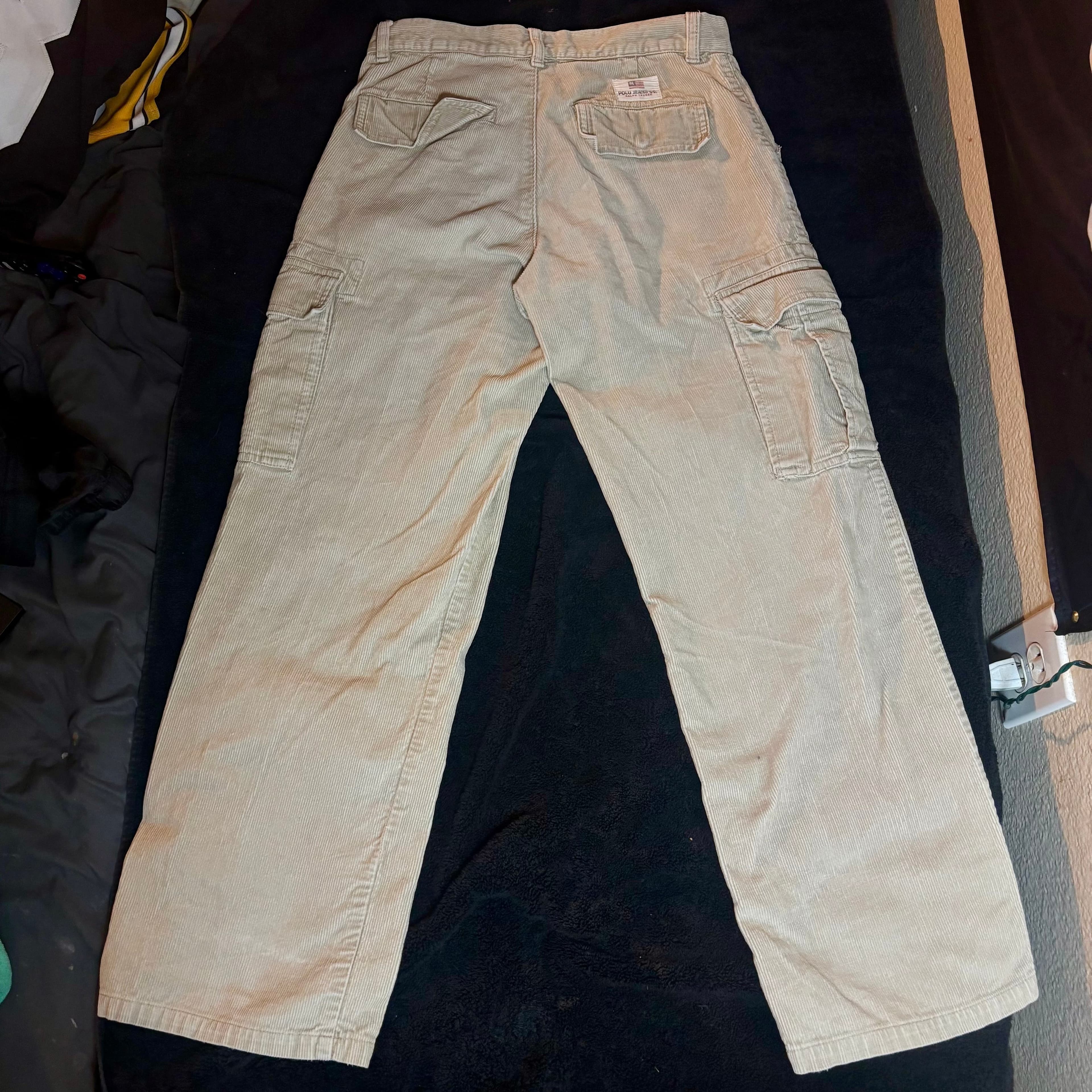 Vintage Polo Ralph Lauren Corduroy Jeans - Thumbnail 3