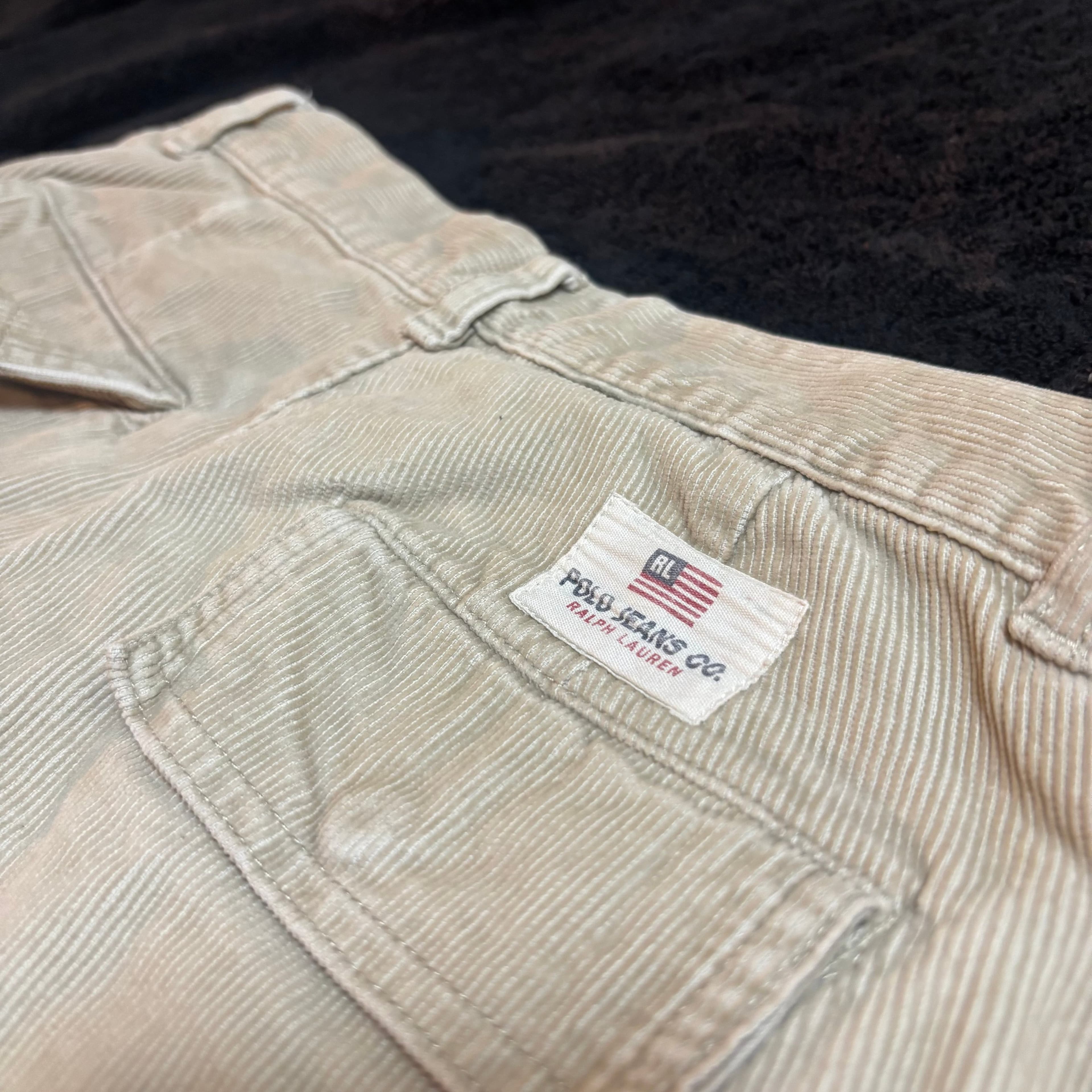 Vintage Polo Ralph Lauren Corduroy Jeans - Thumbnail 5