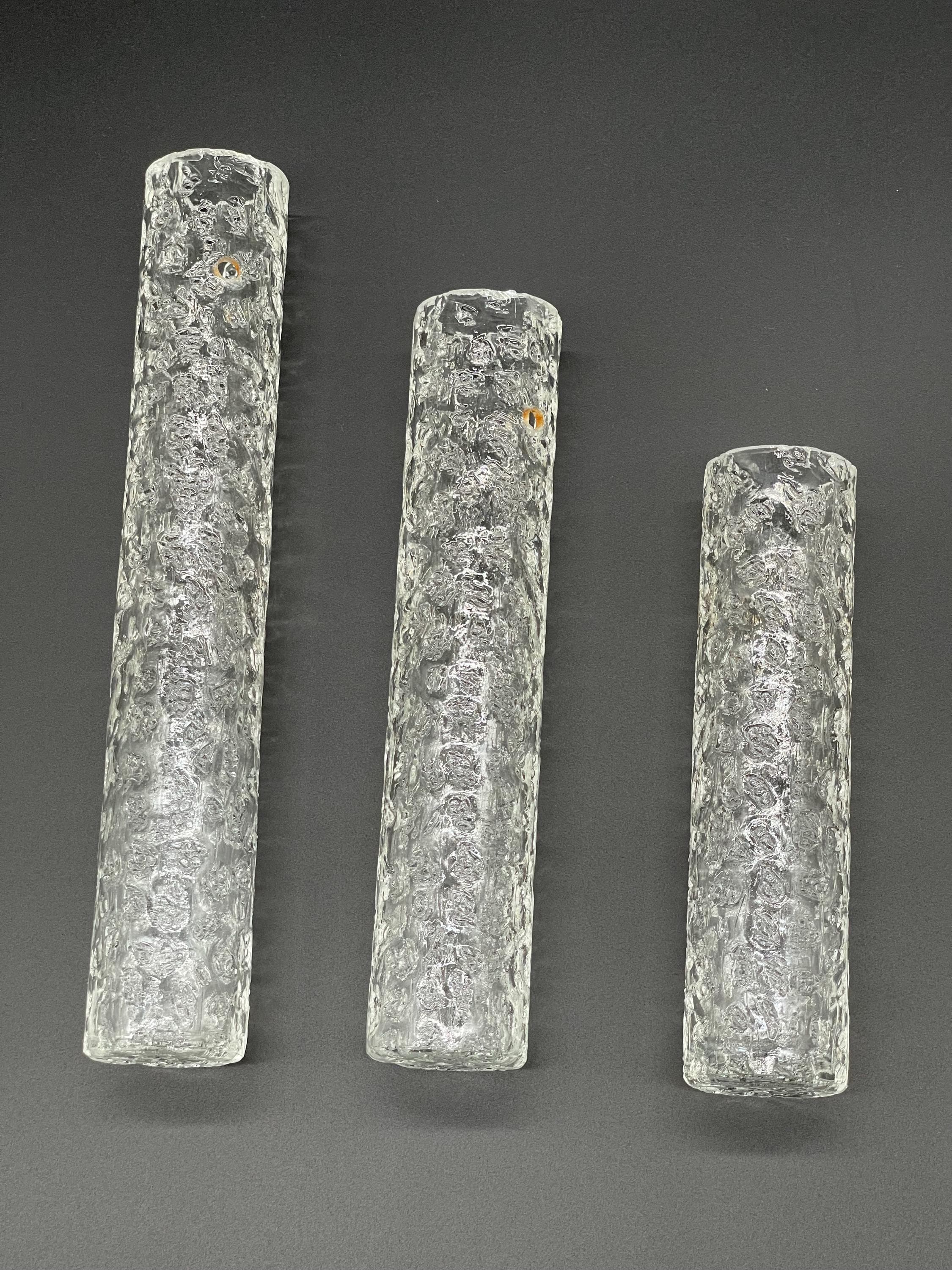 Doria Leuchten Replacement Glass Cylinders, Mid-Century Modern Lighting Restoration - Thumbnail 4