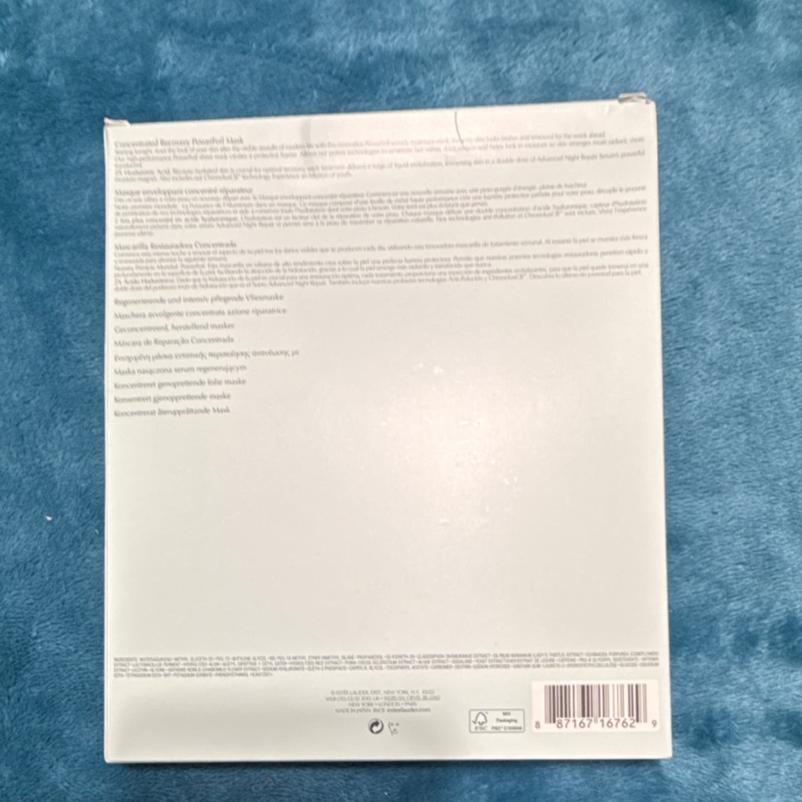 Estée Lauder Advanced Night Repair Face Mask Sheets White 4 Pack - Thumbnail 2