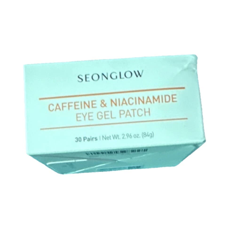 SEONGLOW Caffeine & Niacinamide Eye Gel Patch 30 Pairs 2.96 oz Cruelty-Free