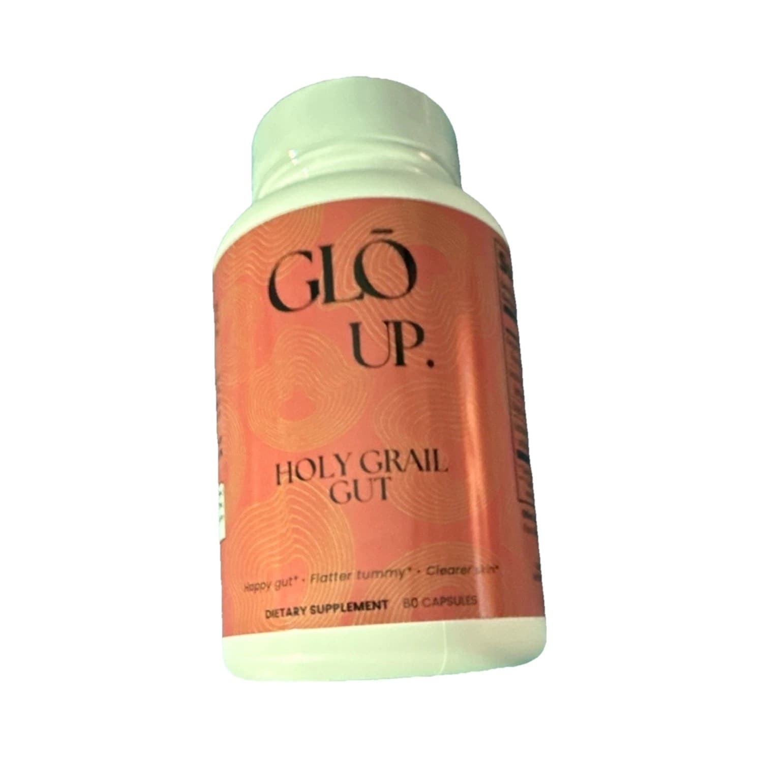 Glo Up Holy Grail Gut Dietary Supplement Vegan Gluten-Free Non-GMO 60 Capsules