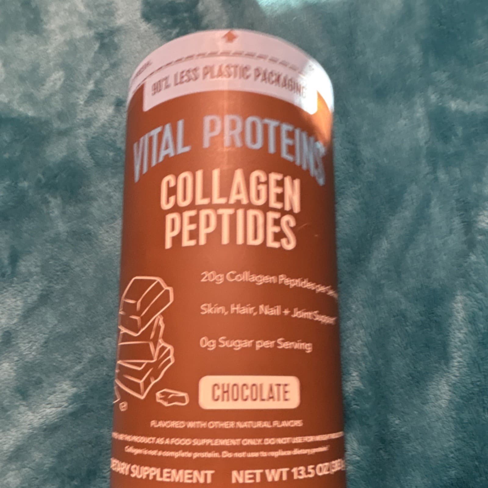 Vital Proteins Collagen Peptides Chocolate Powder 13.5 oz Hair Skin Joint Health