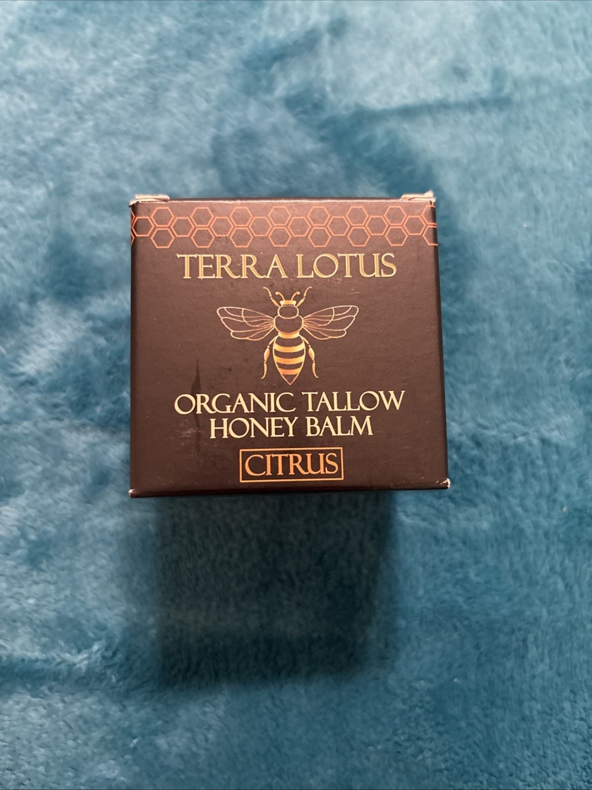 Terra Lotus Organic Tallow Honey Balm Citrus 2 Oz 100% Grass-Fed Beef Tallow USA
