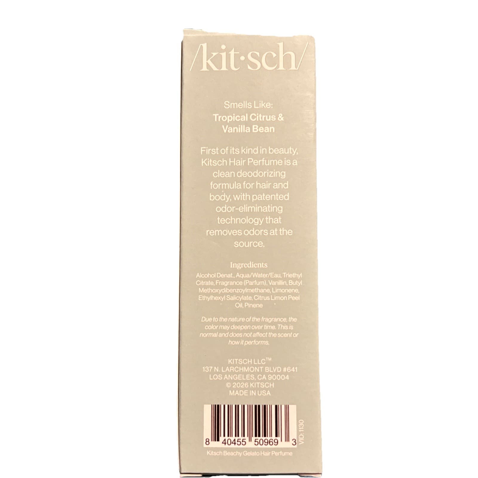 Kitsch Beachy Gelato Hair Perfume 50ml/1.7fl.oz. New In Box - Thumbnail 3