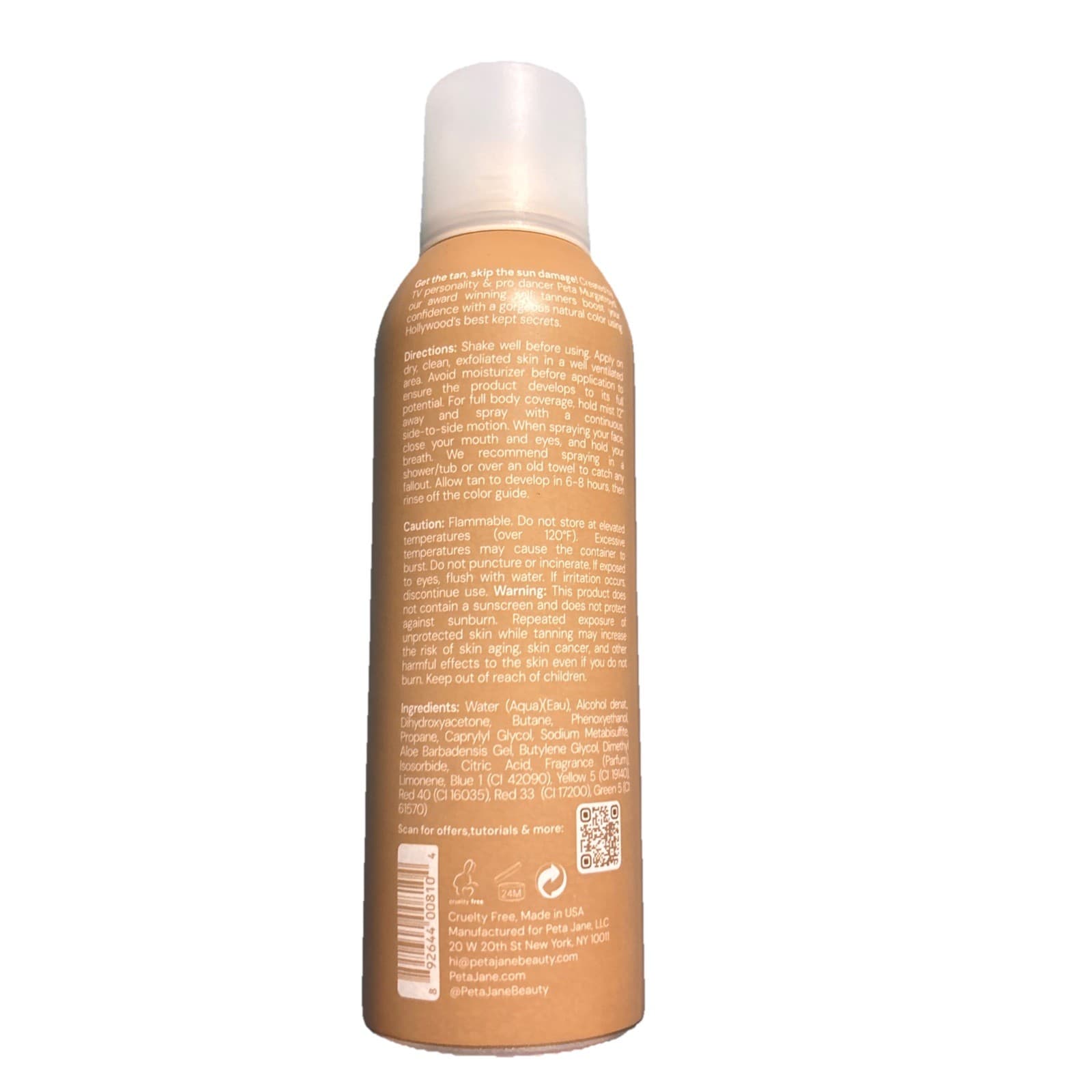 Sunless Tanning Mist 7oz - Made in the - Lightweight, Non-Sticky, MEDIUM - Thumbnail 2