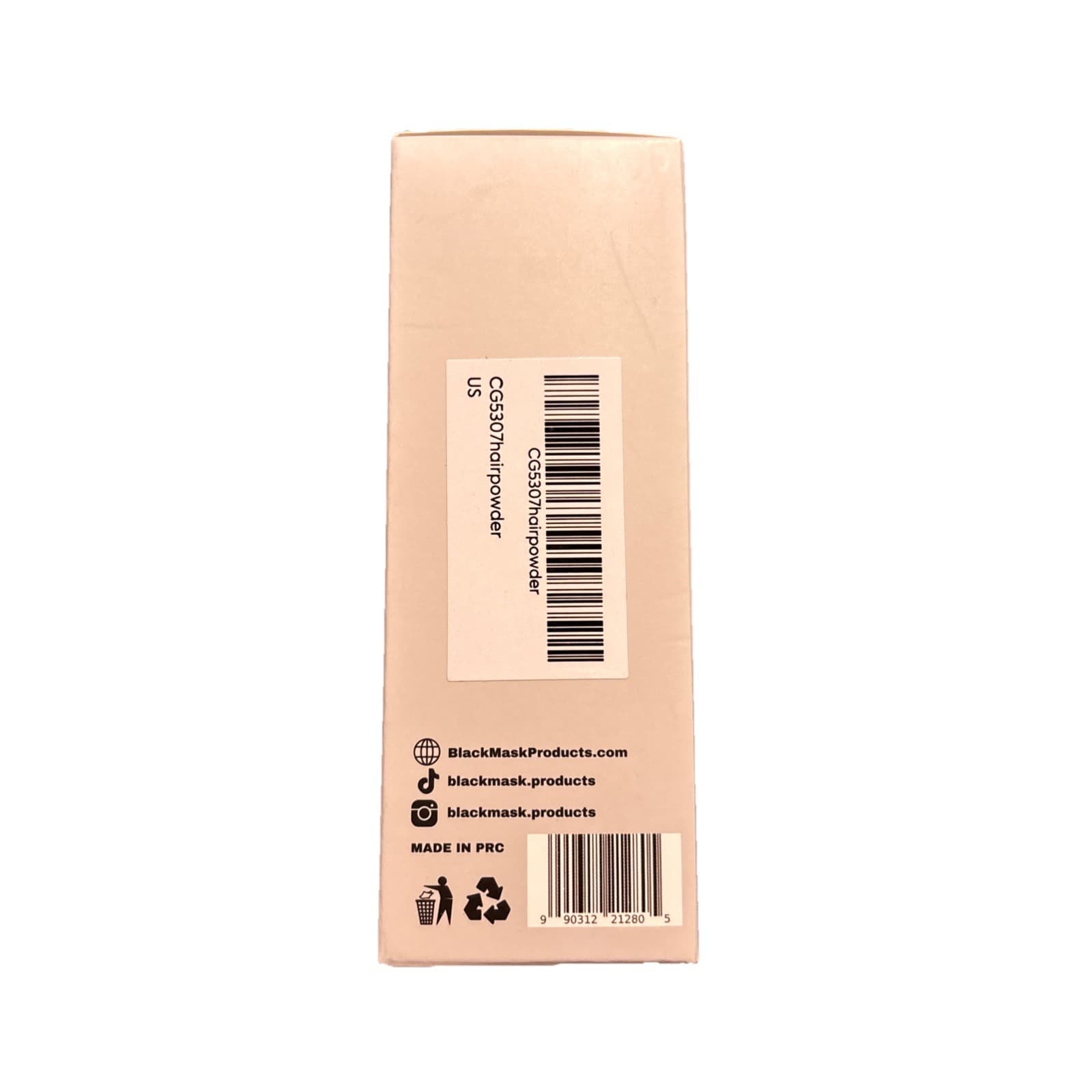 BlackMask Texture Powder for Men, Natural Hair Volume & Strong Hold New In Box - Thumbnail 2