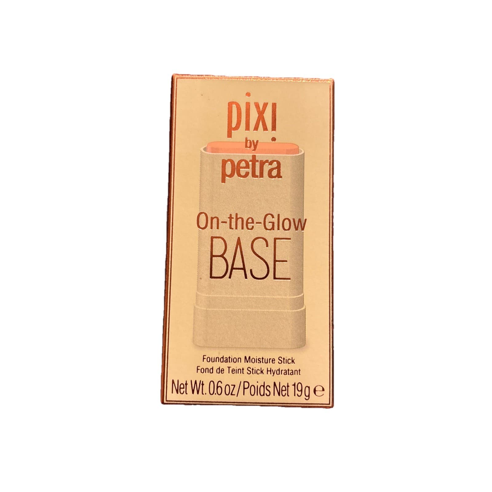 Pixi by Petra On-the-Glow BASE Foundation - Nude - 0.6oz: Paraben-Free, Vegan, S