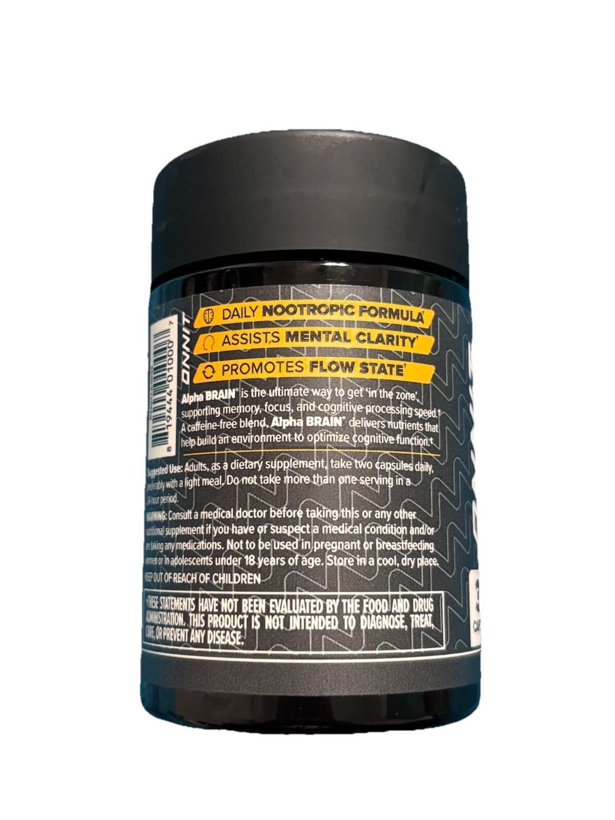 Onnit Alpha Brain Capsules - 30 Count - Thumbnail 2