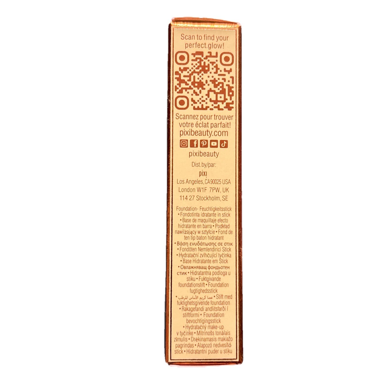 Pixi By Petra On-the-Glow Base Foundation Moisture Stick Fair - Thumbnail 4
