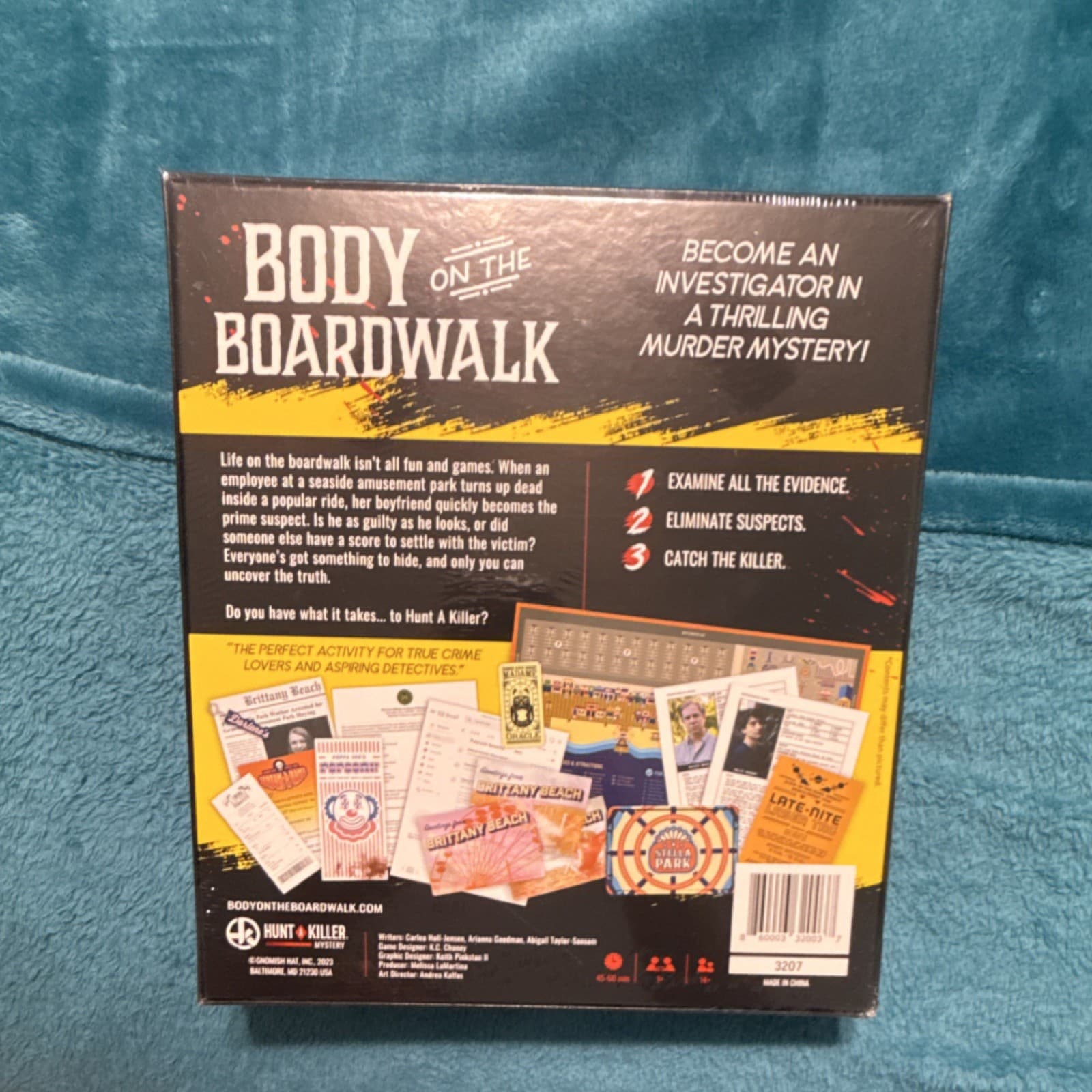 Hunt A Killer Body on the Boardwalk Crime Board Game Murder Mystery 2023 - Thumbnail 2