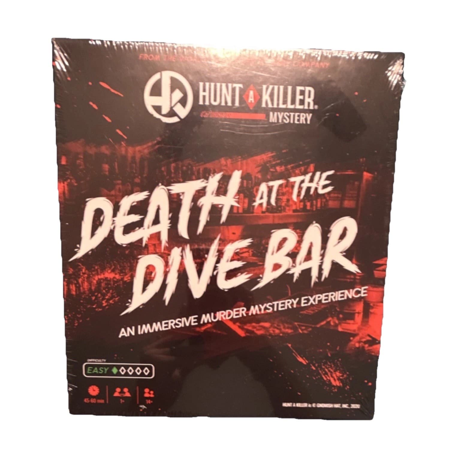 Hunt A Killer Death at the Dive Bar Immersive Murder Mystery Crime Board Game