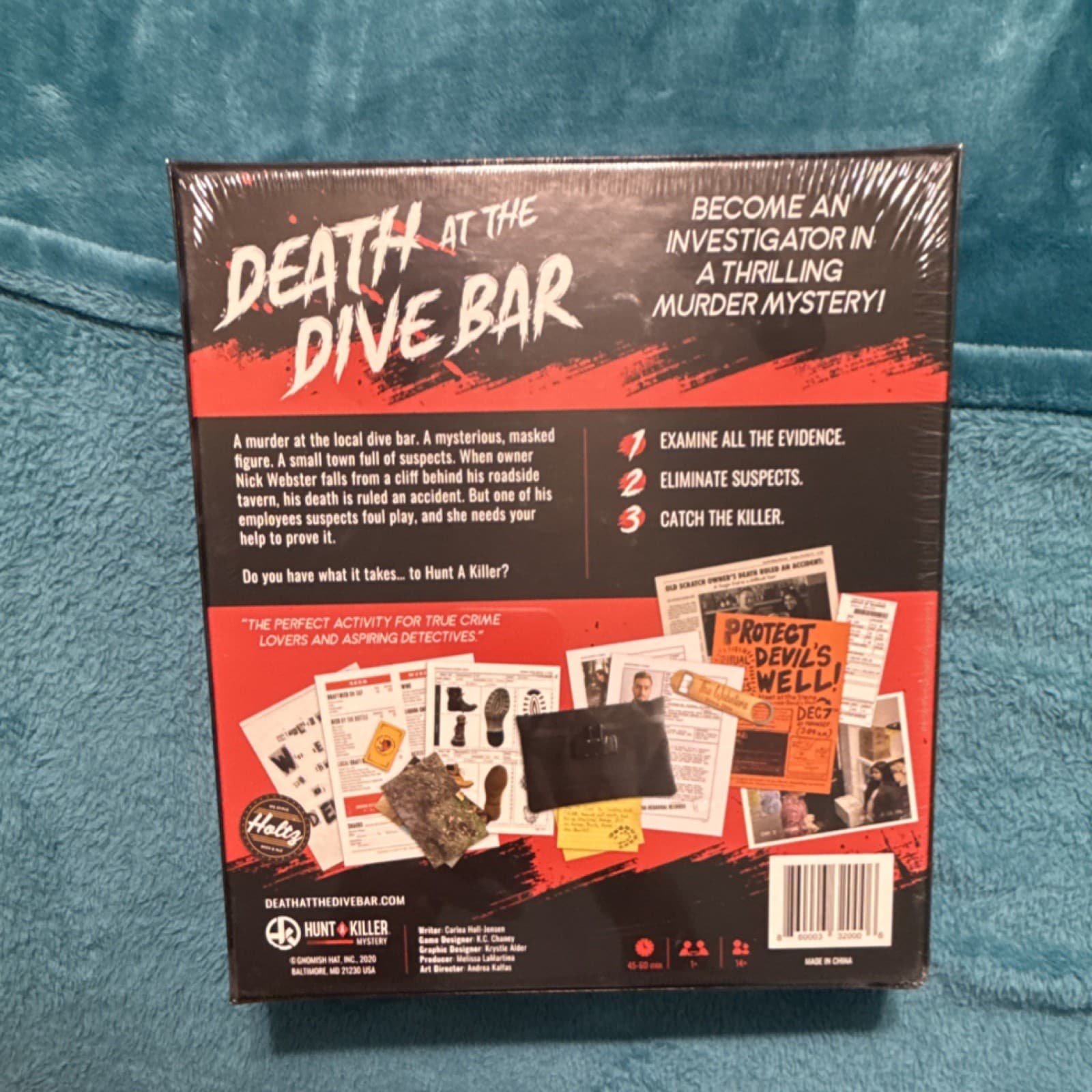 Hunt A Killer Death at the Dive Bar Immersive Murder Mystery Crime Board Game - Thumbnail 2