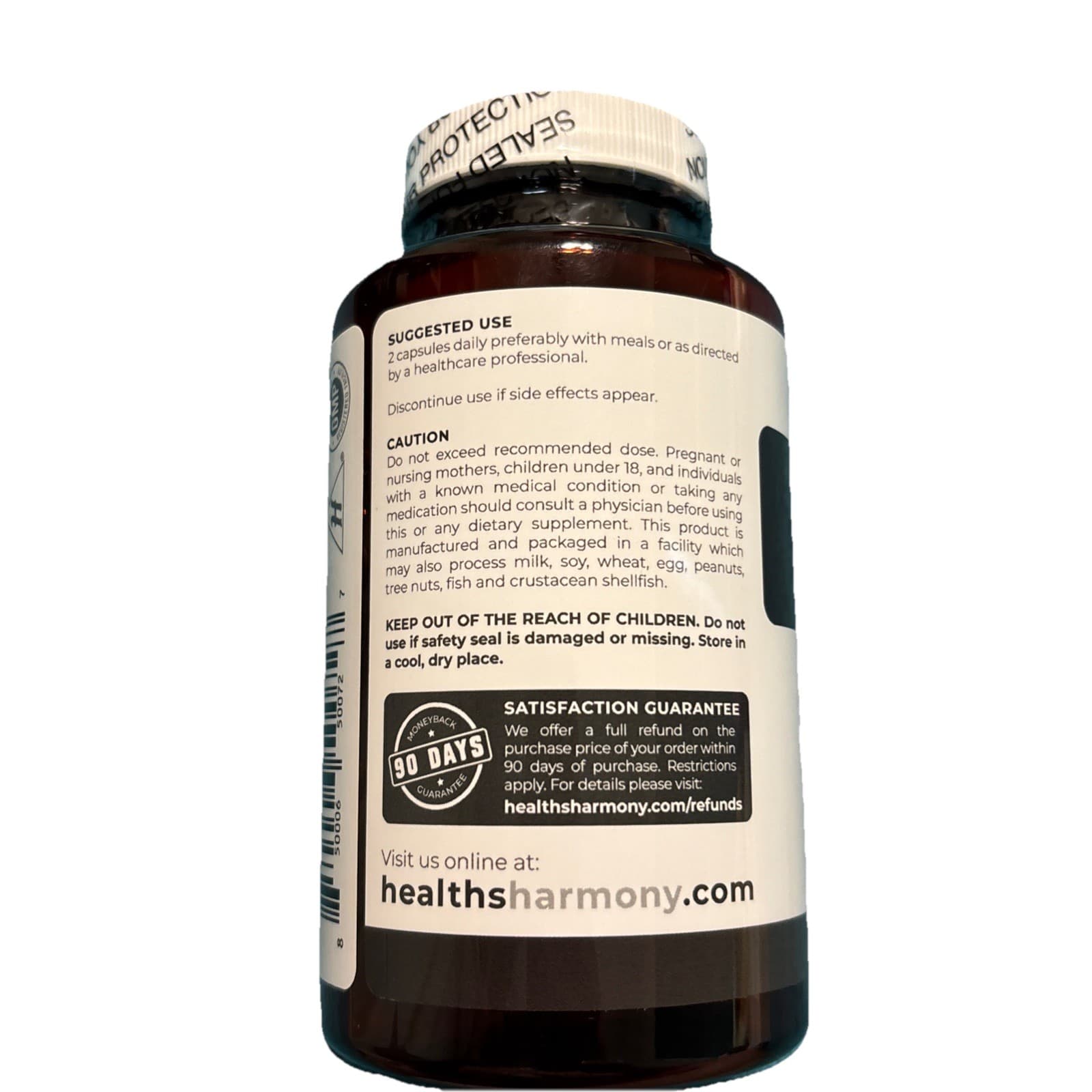 Healths Harmony Black Seed Oil - 180 Softgel Capsules (Non-GMO & Vegan) Premium - Thumbnail 3