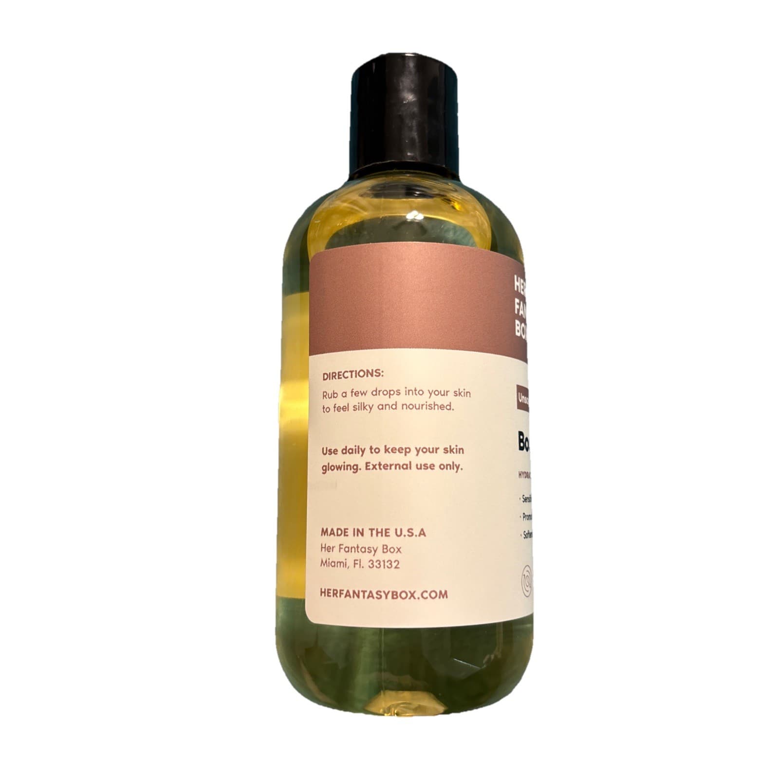 Her Fantasy Box Body Splash Body Oil - Unscented (8 fl oz) New - Thumbnail 3