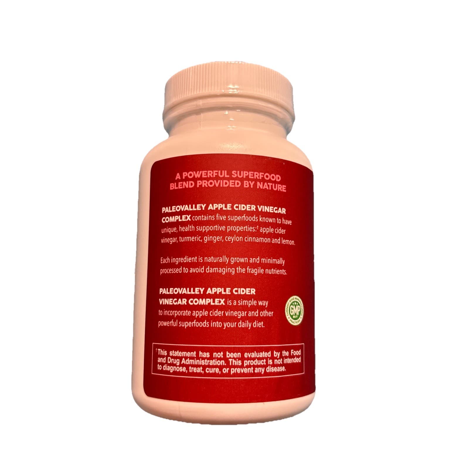 Apple Cider Vinegar Complex ACV + Turmeric Ginger Cinnamon Lemon - Thumbnail 3
