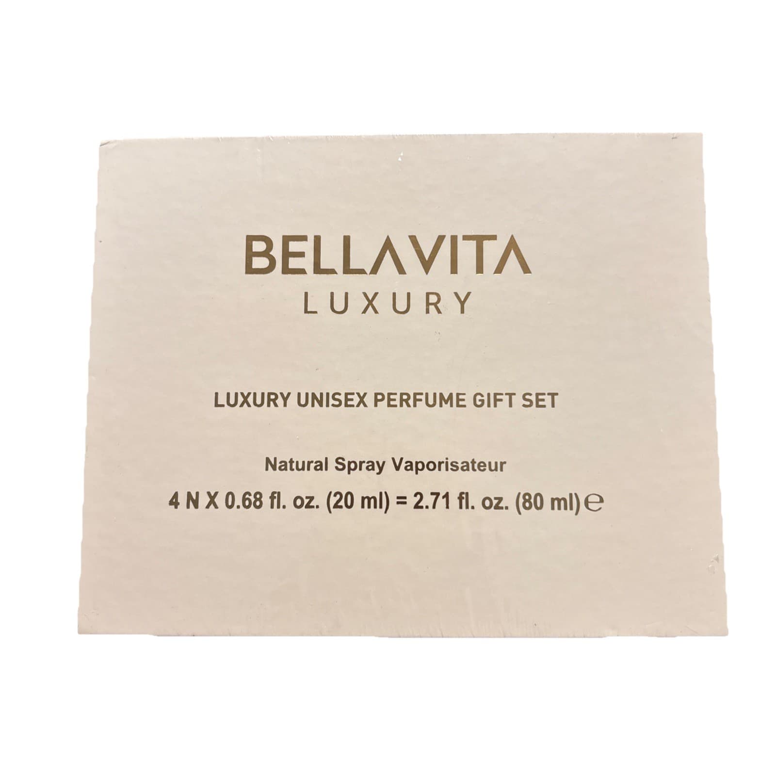Luxury Perfume Gift Set by Bellavita for Unisex - 4 Pc Gift Set
