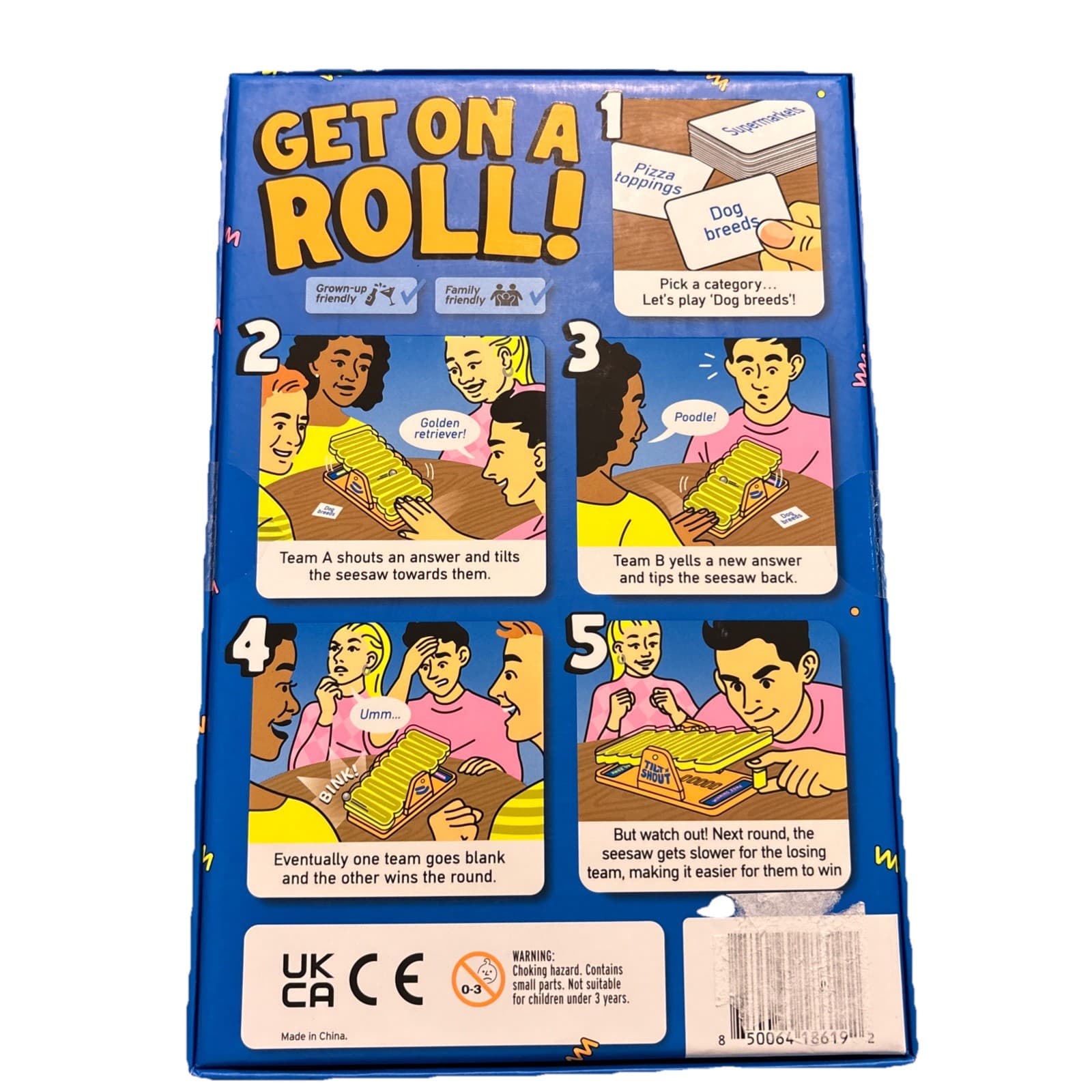 Tilt ’n’ Shout – Fast-Paced Family Board Game for Adults & Kids | Shout Out - Thumbnail 2