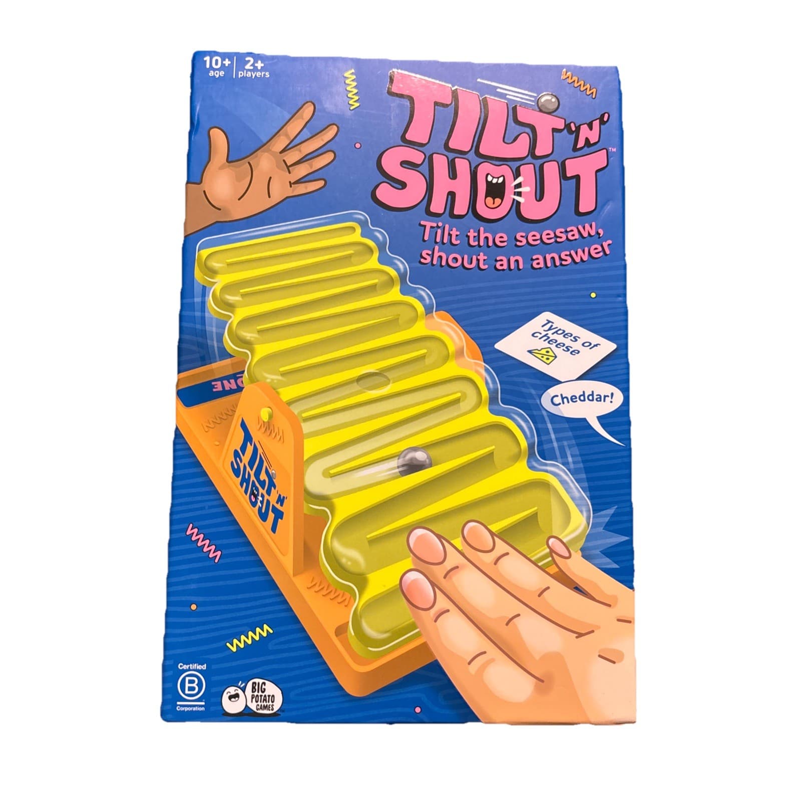 Tilt ’n’ Shout – Fast-Paced Family Board Game for Adults & Kids | Shout Out