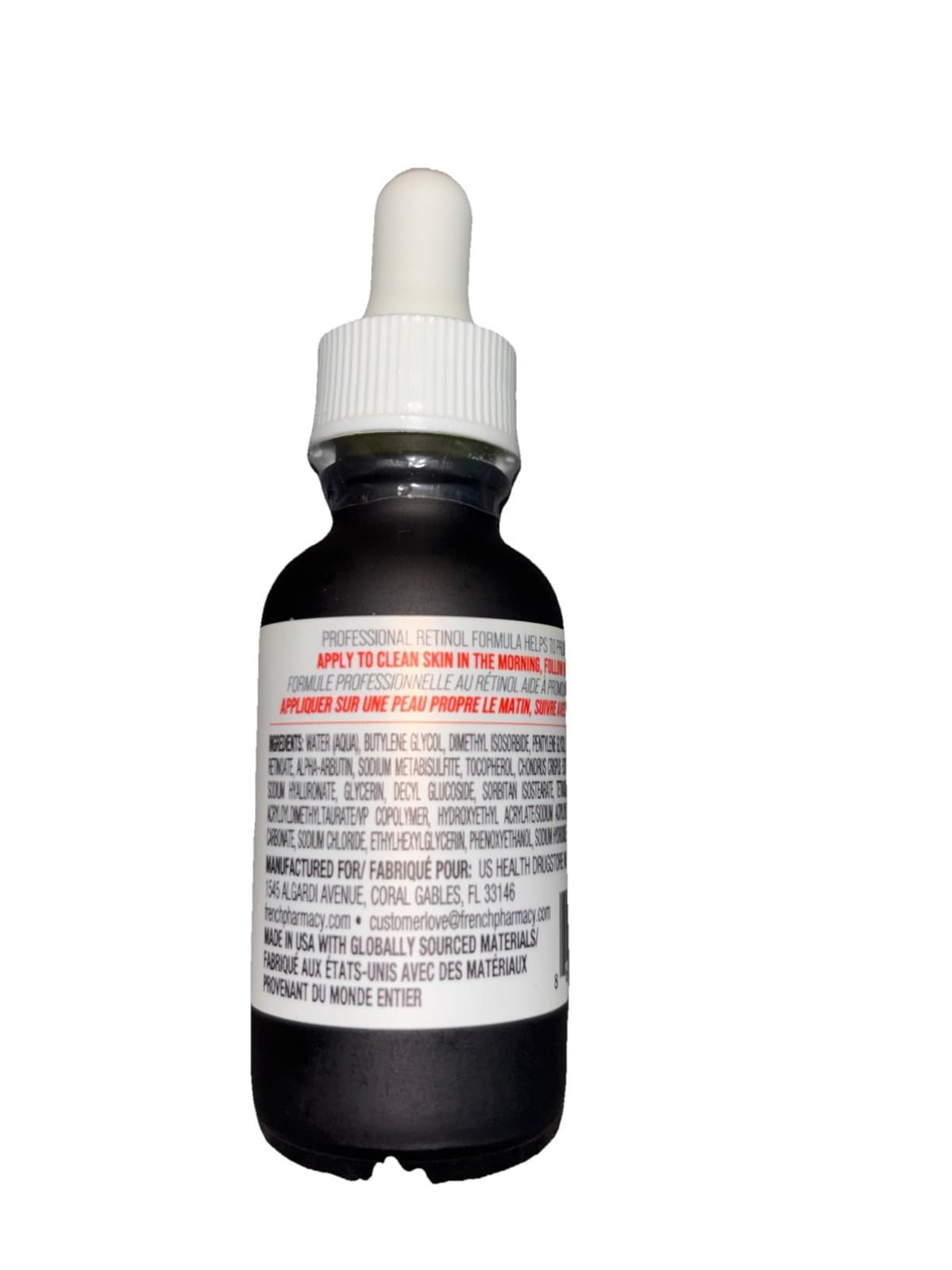 French Pharmacy RetRx 314 Retinol Serum 1oz (Black/White Dropper) - Thumbnail 2