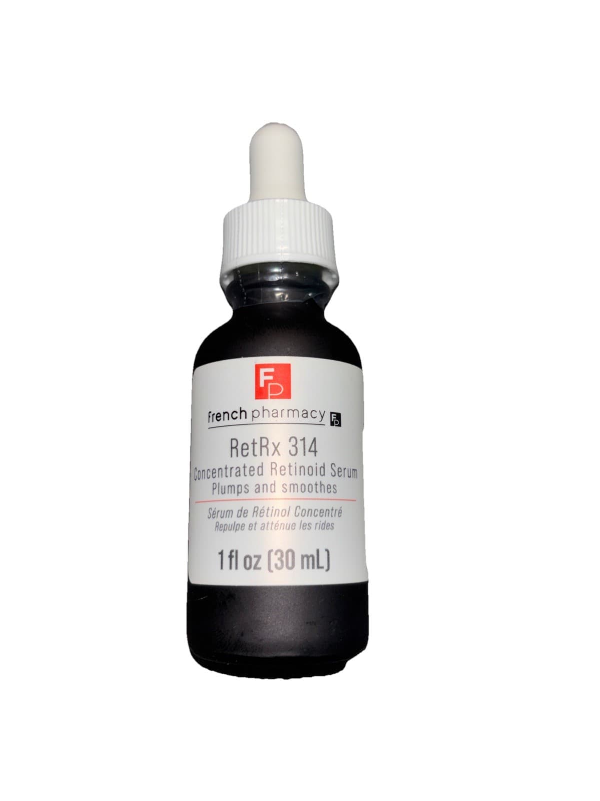 French Pharmacy RetRx 314 Retinol Serum 1oz (Black/White Dropper)