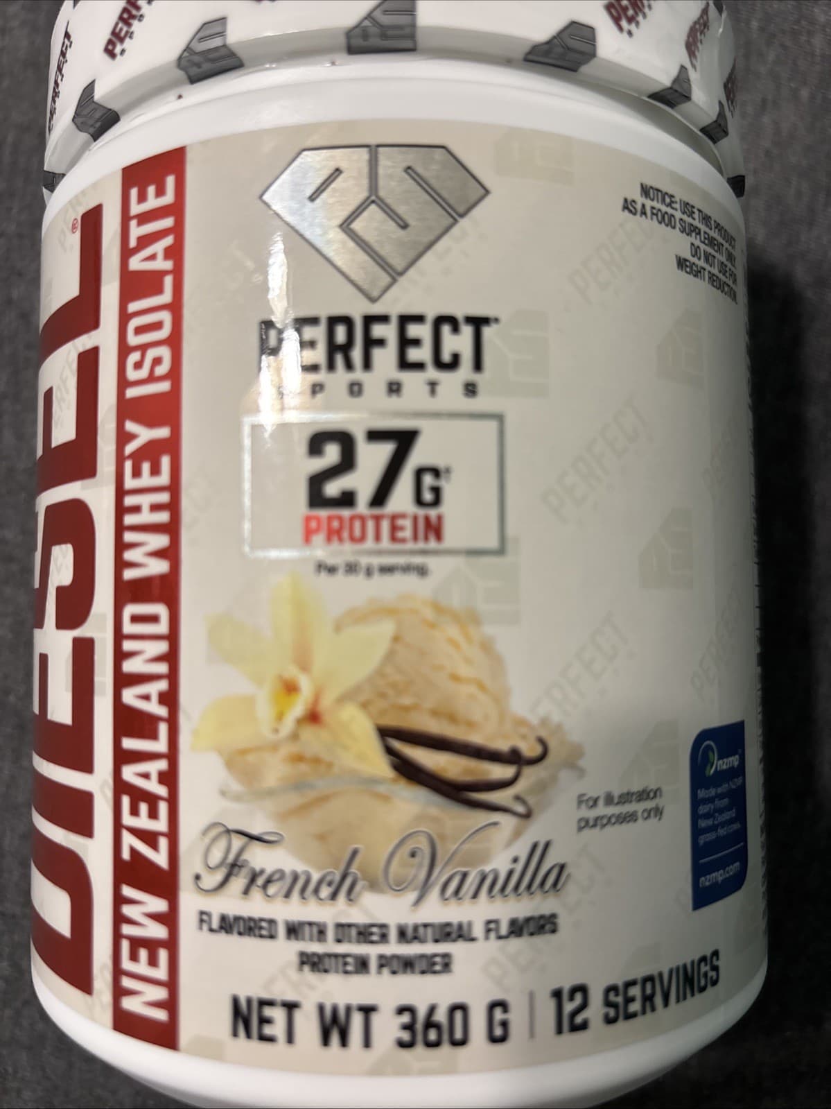 DIESEL French Vanilla Flavored Protein Power NET WT 360 G 12 Servings - Thumbnail 4