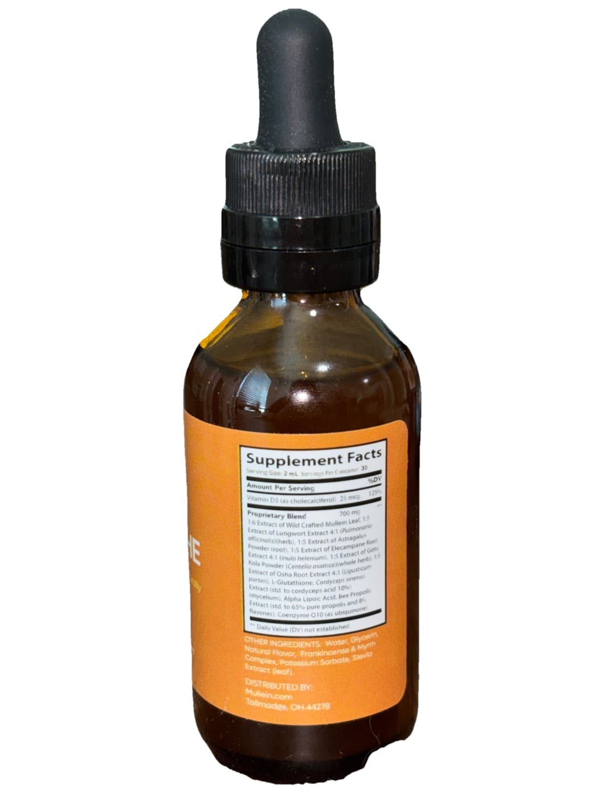 SOOTHE Mullein Drops For Airway & Lung Recovery | Peppermint, Ginger, Honey - Thumbnail 3