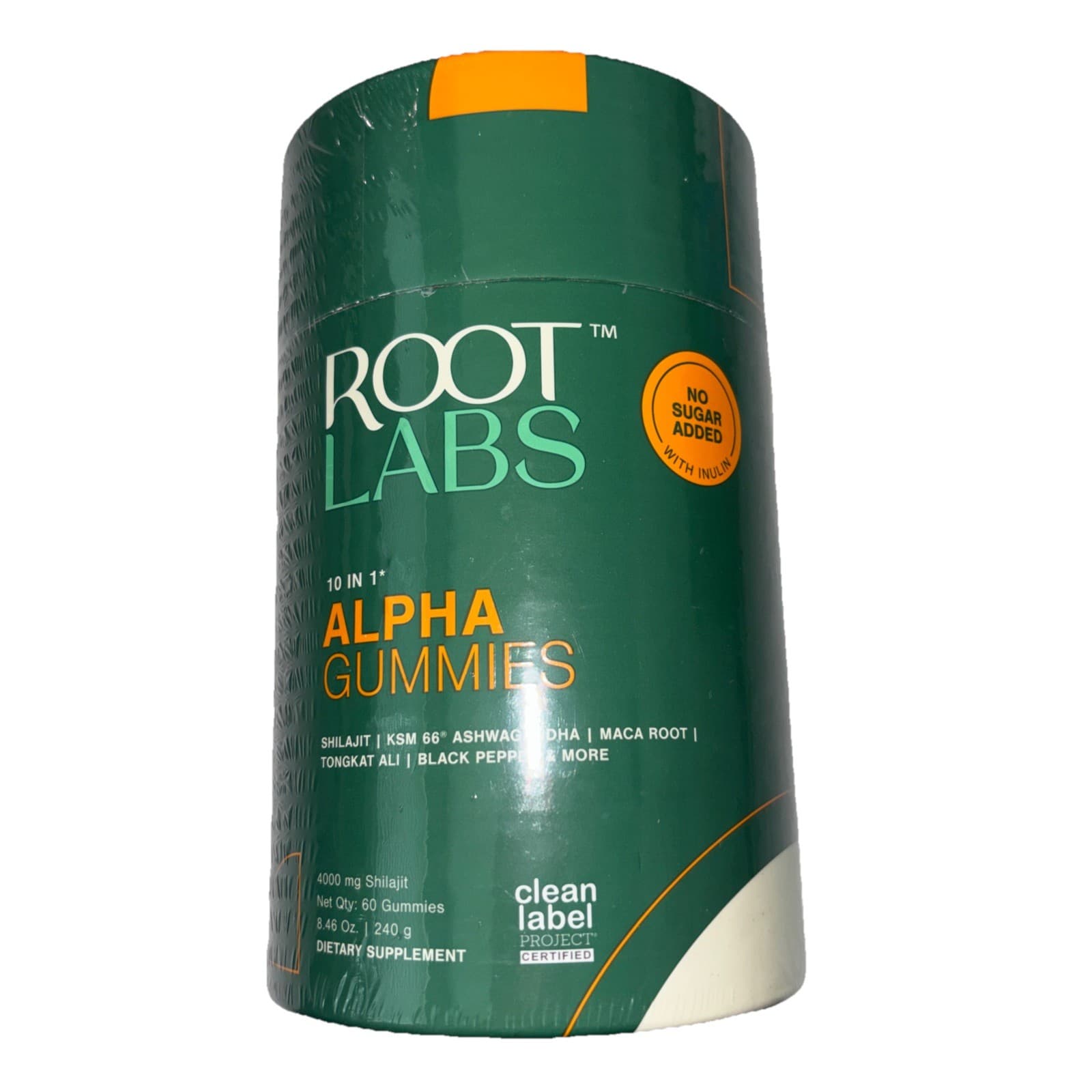 Root Labs 10-1 Alpha Gummies | 4000 mg Pure Shilajit with KSM-66 | 60 Gummies